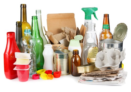 Organized furniture clearance process with sorting and assessment