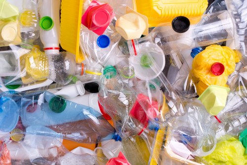 Professional waste clearance services in action