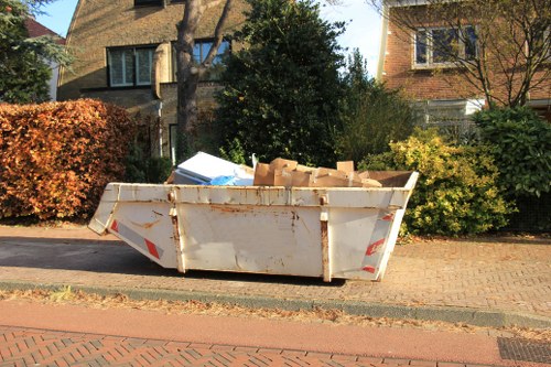 Garden clearance process in Whitechapel